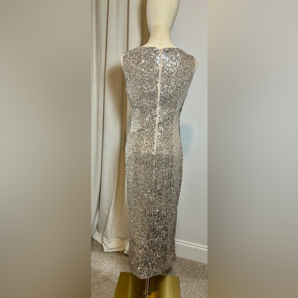 NWOT Calvin Klein Sequin Dress - Picture 3 of 5